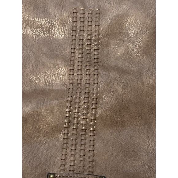 Darcy Marks London Coffee Taupe Brown Handbag Hobo Bag Bohemian Whymsical - Picture 7 of 16